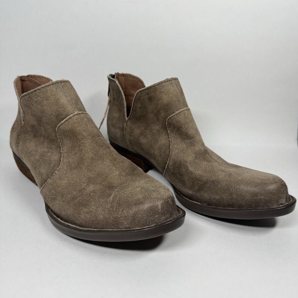 NEW Born Women's Size 6.5 M Taupe Brown Suede Leather Kerri Bootie Boots